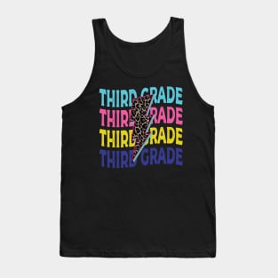 Third Grade Lightning bolt Tank Top